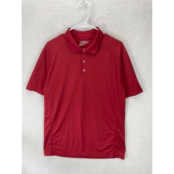 Nike Dri-Fit Tour Performance Polo Shirt Men’s L Red Golf Lot of 2 Athletic - Picture 3 of 11